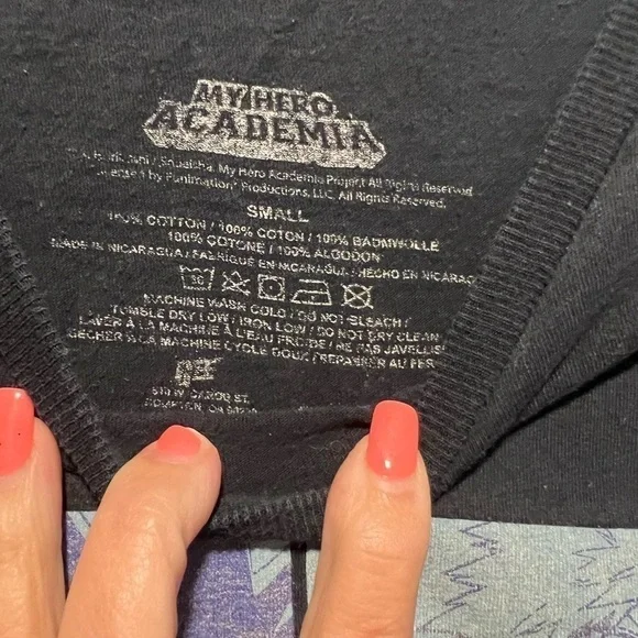 Men’s My Hero Academia All Mighty and Characters T shirt. Size small. - Picture 2 of 3